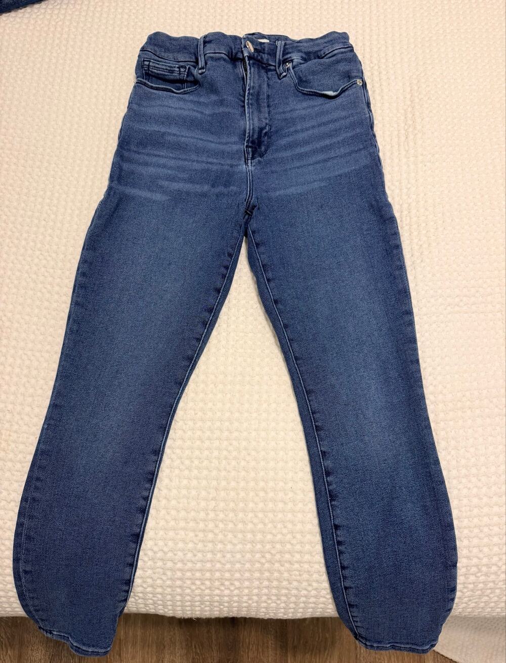 Good American high-rise skinny jeans - 6/28